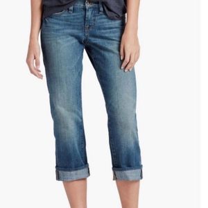 NWT $79 Lucky Brand | Classic Rider | Crop Jeans | Size 6